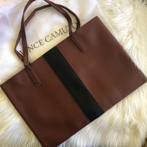 Vince Camuto Vegan Leather Tote